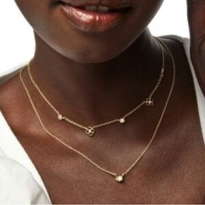 PRICE FIRM! Kendra scott Gold Iris Strand necklace